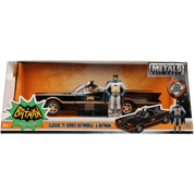 Metals Die Cast - Classic TV Series Batmobile & Batman