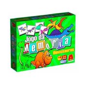 Jogo Da Memória Em Madeira Dinossauros - 24 Pçs