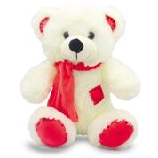 Urso de Pelúcia com Cachecol Rosa 25cm Unik Toys