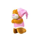 Urso de Pelúcia que Ora o Pai Nosso Rosa 25cm Unik