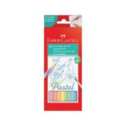 Lápis de Cor - Faber Castell - EcoLápis - Aquarelável - Pastel - 10 Cores