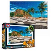 Quebra Cabeça Puzzle 500 Pçs Copacabana  Estrela-  0162