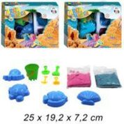 Brinquedo Areia Magica Media Com 11 Pcs Pica Pau