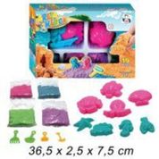 Brinquedo Areia Magica Grande Com 17 Pcs Pica Pau