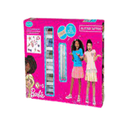 Tatuagem Temporaria Infantil Glitter Barbie Tattoo Mattel