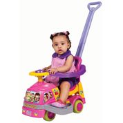 Andador Bichinhos Rosa Com Aro Luzes E Som Magic Toys- 1017