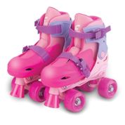 Patins Roller Kit Rosa 30-33 - Fenix PK-01R