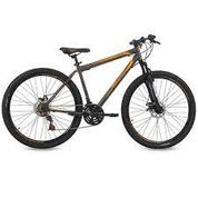 Bicicleta Aro 29 Disk Brake Grafite/Laranja - Free Action