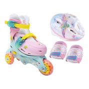 Patins Triline Unicórnio Tam 26/29 - Fênix TL-01U