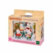 Sylvanian Families Mesa E Cadeiras Ornamentais - Epoch 4507