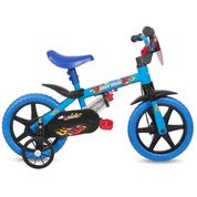 Bicicleta Kids Aro 12 Preto/Azul - Mormaii