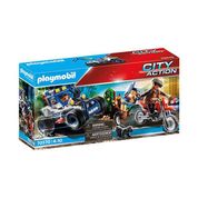 Playmobil carro off-road da policia com bandido - Sunny 002555