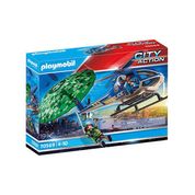 Playmobil City Helicóptero de Busca com paraquedas - Sunny 002554