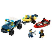 Lego City Transporte de Barco da Policia de Elite - Lego 60272