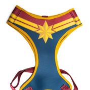 Coleira Neoprene Captain Marvel