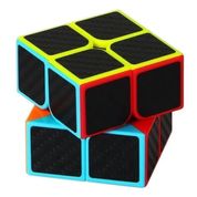 Cubo Mágico 2x2 Preto Adesivado