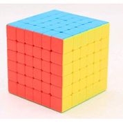 Cubo Magico 6x6 Colorido sem adesivos