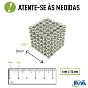 Cubo Magico Neocube Prata Magnético