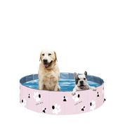 Piscina Para Cachorro Pets Dobrável Patinhas VG+
