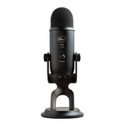 Microfone Condensador Blue Yeti Blackout, 988-000100