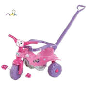 Triciclo Infantil Motoca Tico Tico Pets Rosa Magic Toys 2811