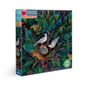 Puzzle Quebra-cabeça importado eeBoo - Birds in Fern - 1000 peças