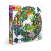 Puzzle Quebra-cabeça importado eeBoo - Unicorn Garden - 500 peças