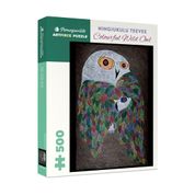 Puzzle Quebra-cabeça importado Pomegranate - Colourful Wild Owl - 500 peças