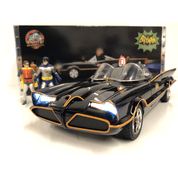 Carro Clássico TV Serie Batmobile com Die Cast Figures