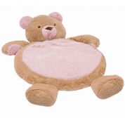 Tapete para Quarto Infantil Pelúcia Urso Rosa