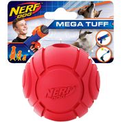 Bola de Borracha Sonic Vermelha para Cães Nerf Dog