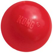 KONG - Bola com Buraco - Borracha Durável, Buscar Brinquedo - para Cães Pequenos