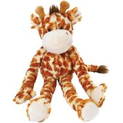 Multipet Swingin 19-Inch Large Plush Dog Toy with Extra Long Arms and Legs with Squeakers