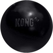 KONG - Extreme Ball - Brinquedo de Cão de Borracha Durável para Mastigadores de Energia, Preto - para Cães Pequenos