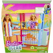 BARBIE MALIBU ECO QUIOSQUE DE PRAIA - GYG23 - MATTEL