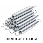 Kit Molas para Cama Elástica Pula Pula - 30 Molas de 14cm