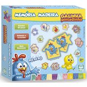 MAD MEMORIA GALINHA PINTADINHA 24 PEÇAS   NIG -