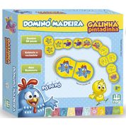 MAD. DOMINO GALINHA PINTADINHA 28 PÇS NIG