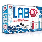 Jogo Lab Kit De Experiências Com 80 Experiências Estrela