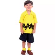 Fantasia Snoopy Charlie Brown Infantil Menino Peanuts