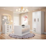 Conjunto Quarto Infantil Leonard Branco