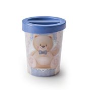 Porta cotonetes Urso 300ml 8428- Plasútil