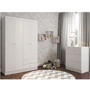 Quarto Completo Infantil Lyfa Branco