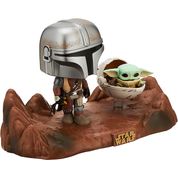 Funko POP The Mandalorian With The Child 390