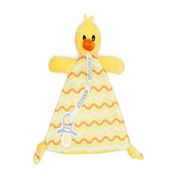 Naninha Com Prendedor De Chupeta Pato Amarelo Pimpolho Tamanho:Único;Cor:Amarelo