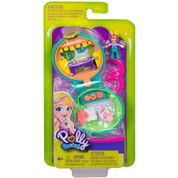 Polly Pocket Pollyville Mini Estojo Playset Verde Mattel