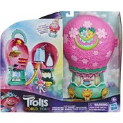 Playset Trolls World Tour Turne no Balão da Poppy Hasbro