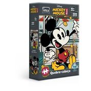 Quebra - Cabeça 500 peças: Mickey Mouse