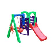 Playground MiniPlay Fly Freso com Escorregador e Balanço Jet