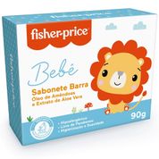 SABONETE EM BARRA BEBE FISHER PRICE 90GR HIPOALERGÊNICO